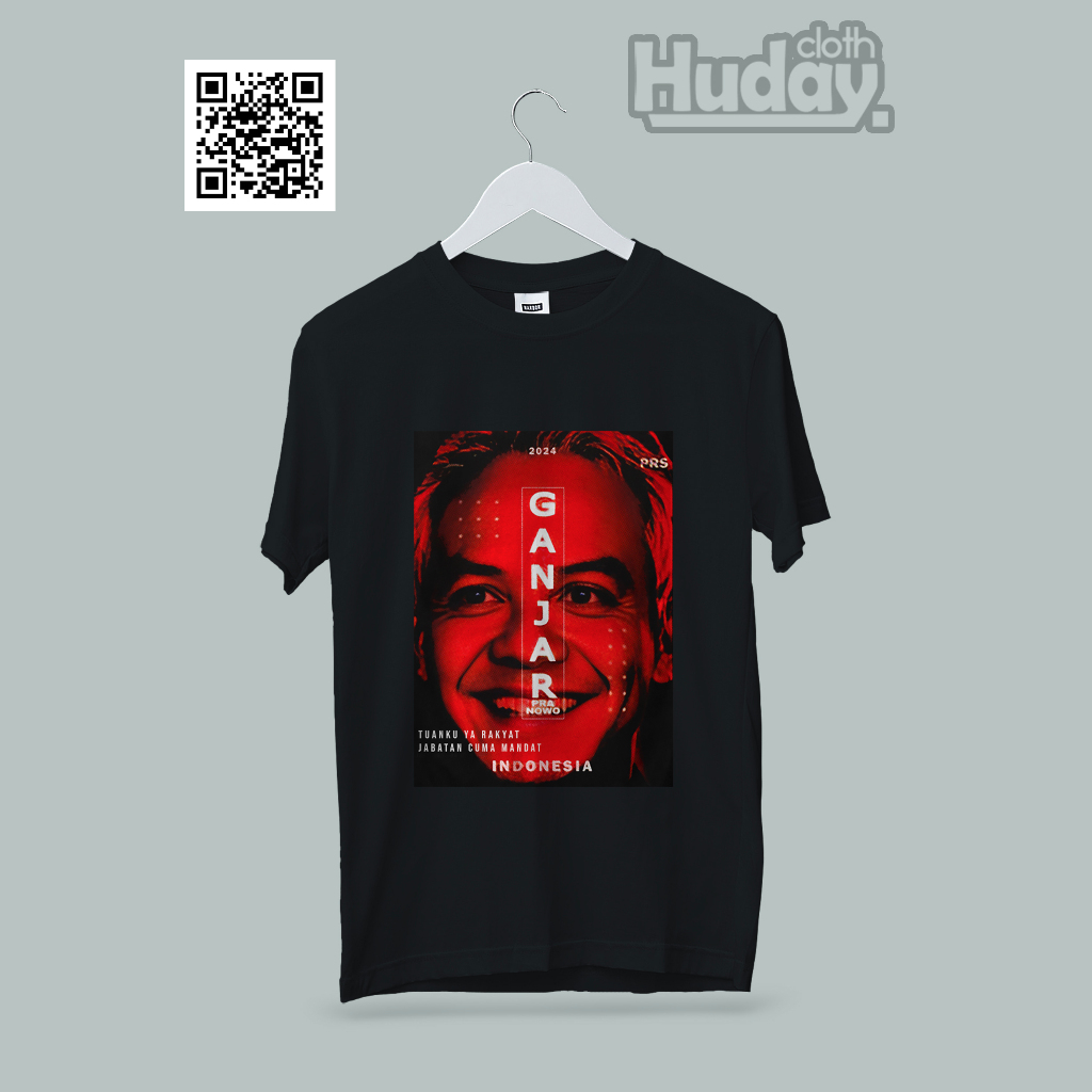 KAOS GANJAR MAHFUD / GANJAR PRANOWO / BAJU RELAWAN / T-SHIRT DISTRO PREMIUM