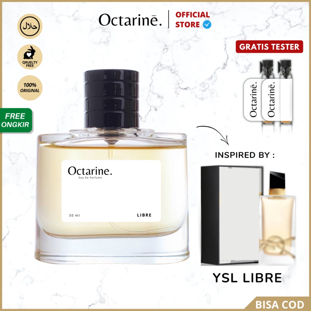 ◘ Ready Stock Octarine - Parfum Wanita Tahan Lama Aroma Fresh Elegant Inspired By LIBRE | Parfume Pe
