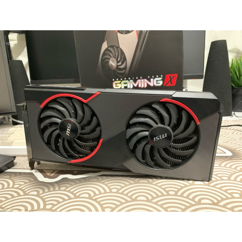VGA RX 5700 XT 8Gb MSI Gaming X 5700xt bukan rtx 3060 2060 gtx 1660