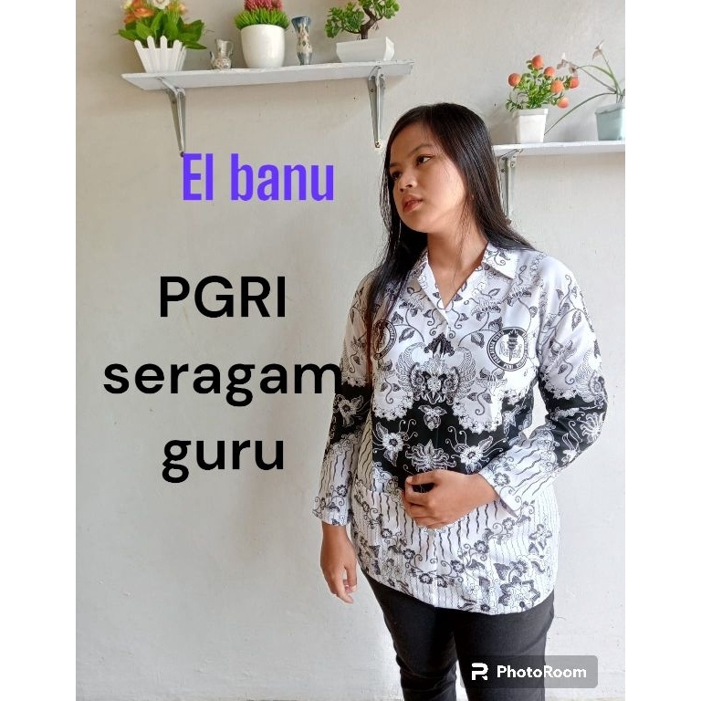 GROSIR ✅ seragam PGRI terbaru SERAGAM PGRI murah  bahan batik gunung jati batik buat guru batik pgri