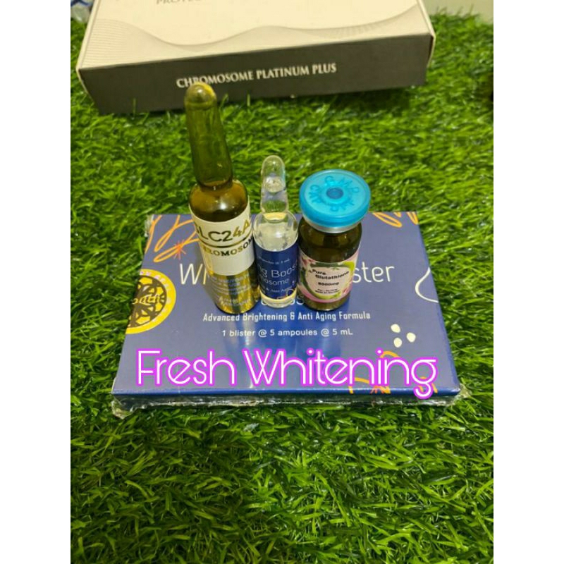 Ecer SLC24A5 Whitening chromosome+Booster & Gluthatione