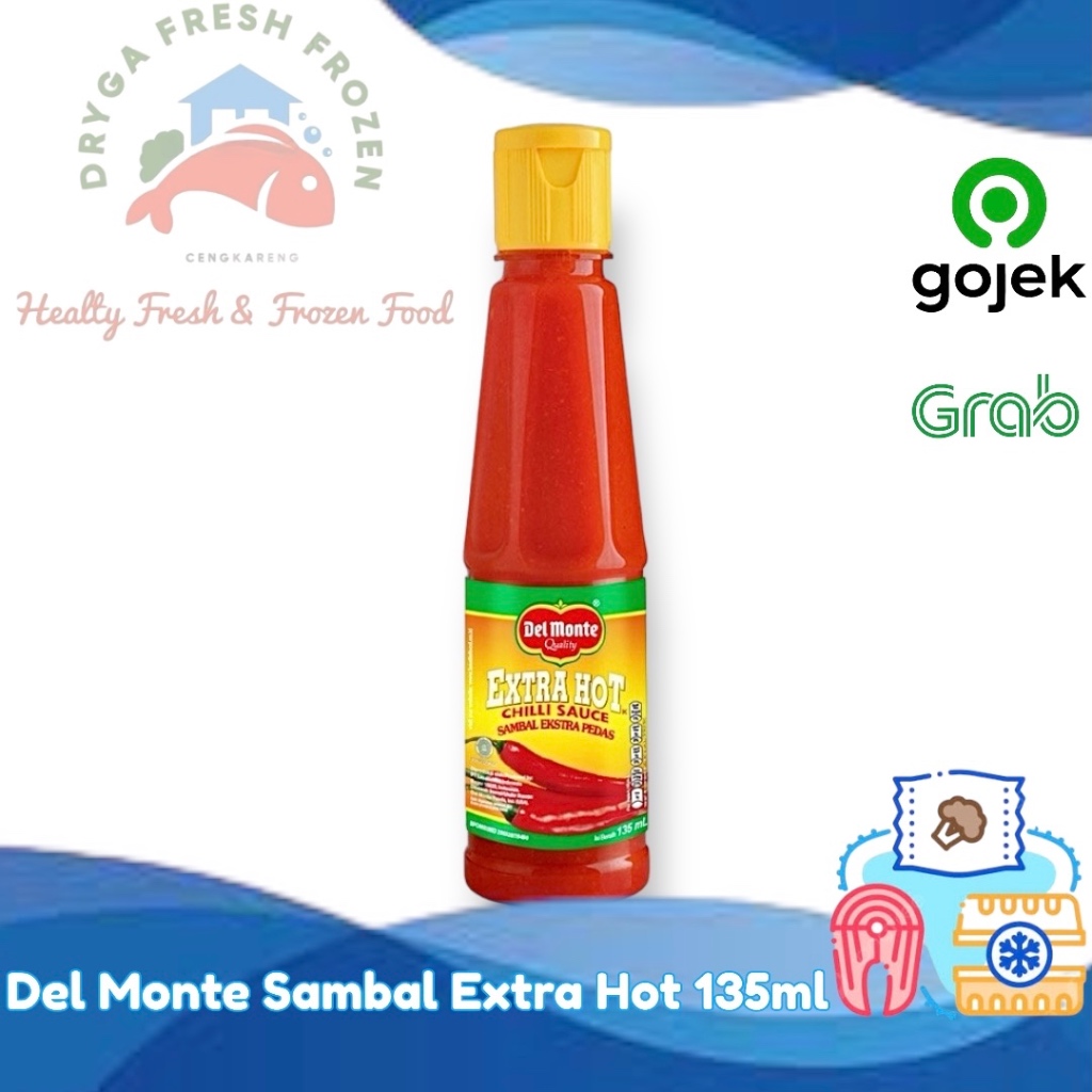 

Del Monte Saus Sambal Extra Hot Ekstra Pedas 135ml