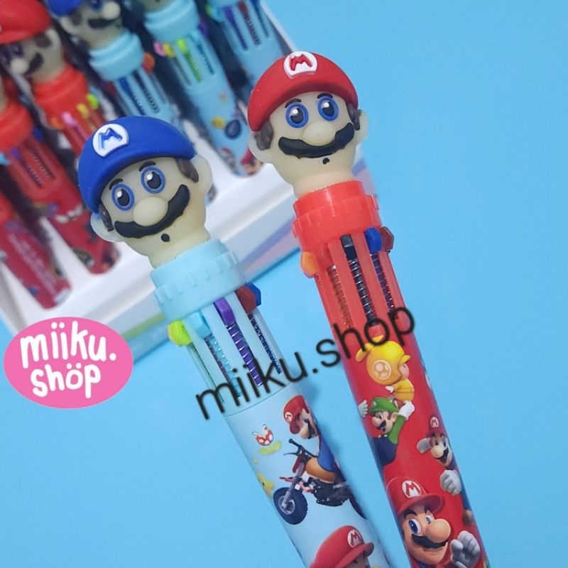 

PULPEN 10 WARNA MARIO BROSS