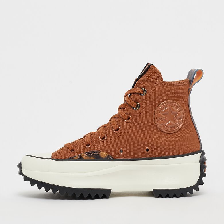 Converse Run Star Hike Platform Tortoise Shell Overlays Print Hi Tawny