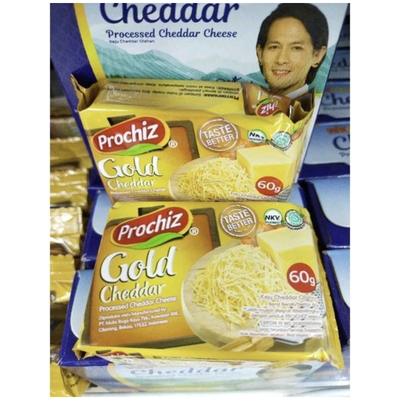 

Keju prochiz gold cheddar 60gr