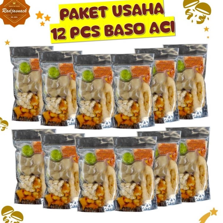 

PAKET HEMAT 12 BUNGKUS BASO ACI INSTAN SUPER MURAH