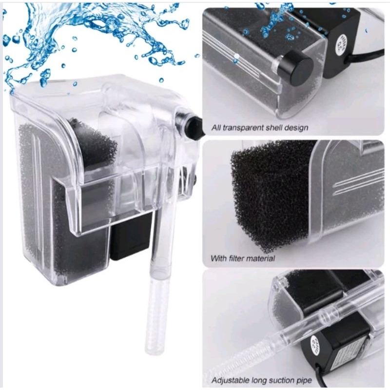 AQUAMAN WP 501 POMPA AQUARIUM HANG ON FILTER