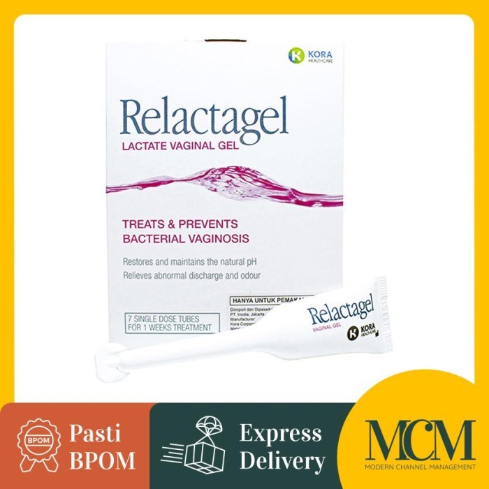 Terlaris Relactagel Lactate Vaginal Gel - 7 Tube - Gel Miss V - Anti Keputihan