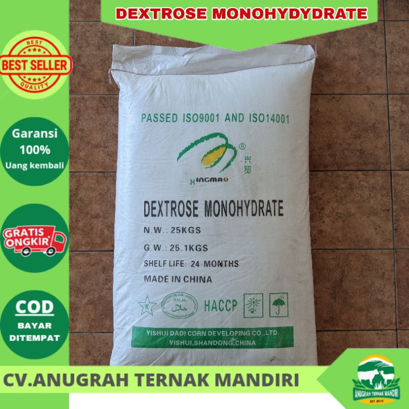 

DEXTROSE MONOHIDRATE 1KG - gula donat | gula halus | gula dingin