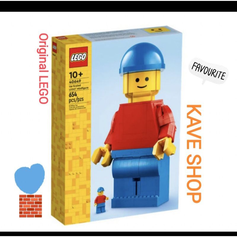 LEGO 40649 : Scaled-Up LEGO Minifigure - Original - NEW