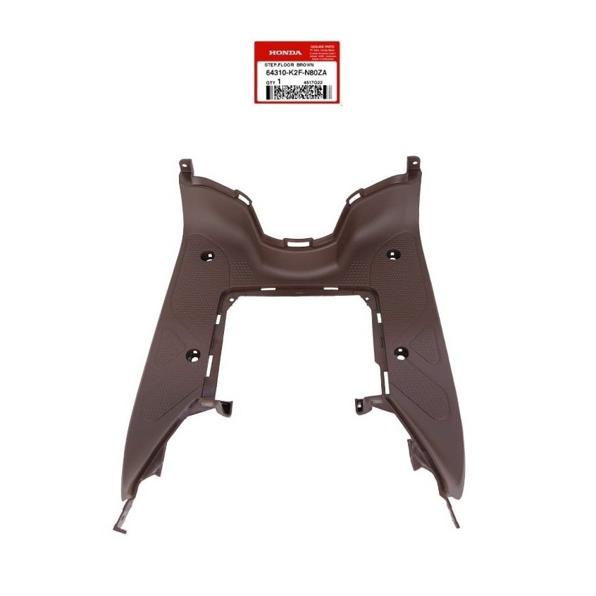 Cover Pijakan Kaki Coklat - Honda Scoopy K2F - 64310K2FN80ZA