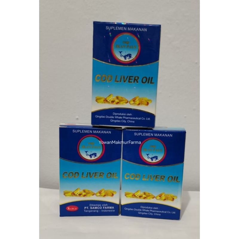 Cod Liver Oil 100 Kapsul