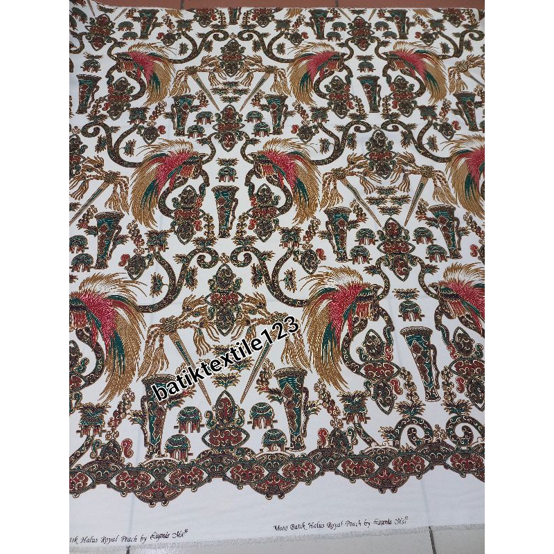 KAIN BATIK SEMISUTRA BATIK METERAN//MOTIF BURUNG CANDRAWASI TERBARU KELASIK