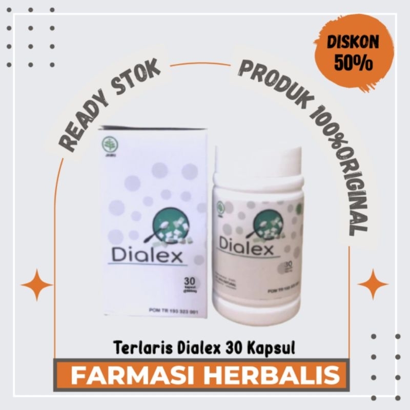 Dialex Asli Original Dialex Obat Diabetes Kencing Manis