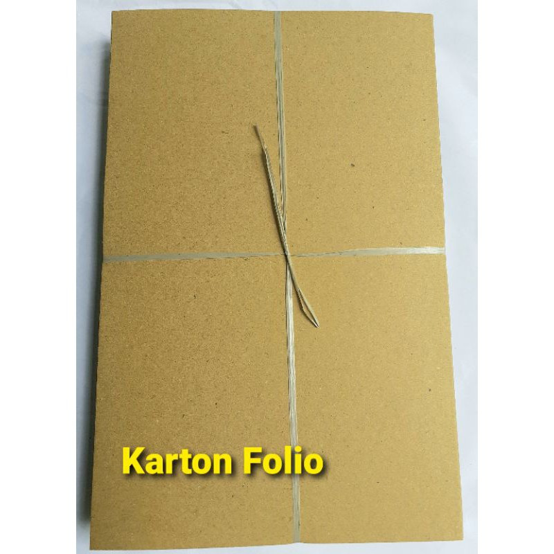 

Karton Tipis Folio / F4 Alas Nota / Karton Tipis Karton Yellow Board no 160 ukuran F4 (Untuk Alas Nota) | per pak isi 100 lembar