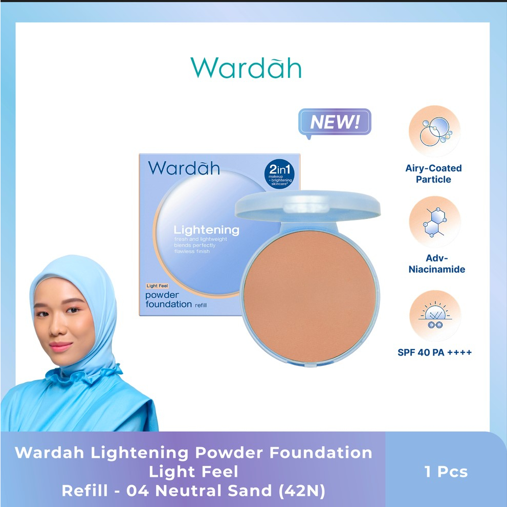 Wardah Lightening Powder Foundation Refill