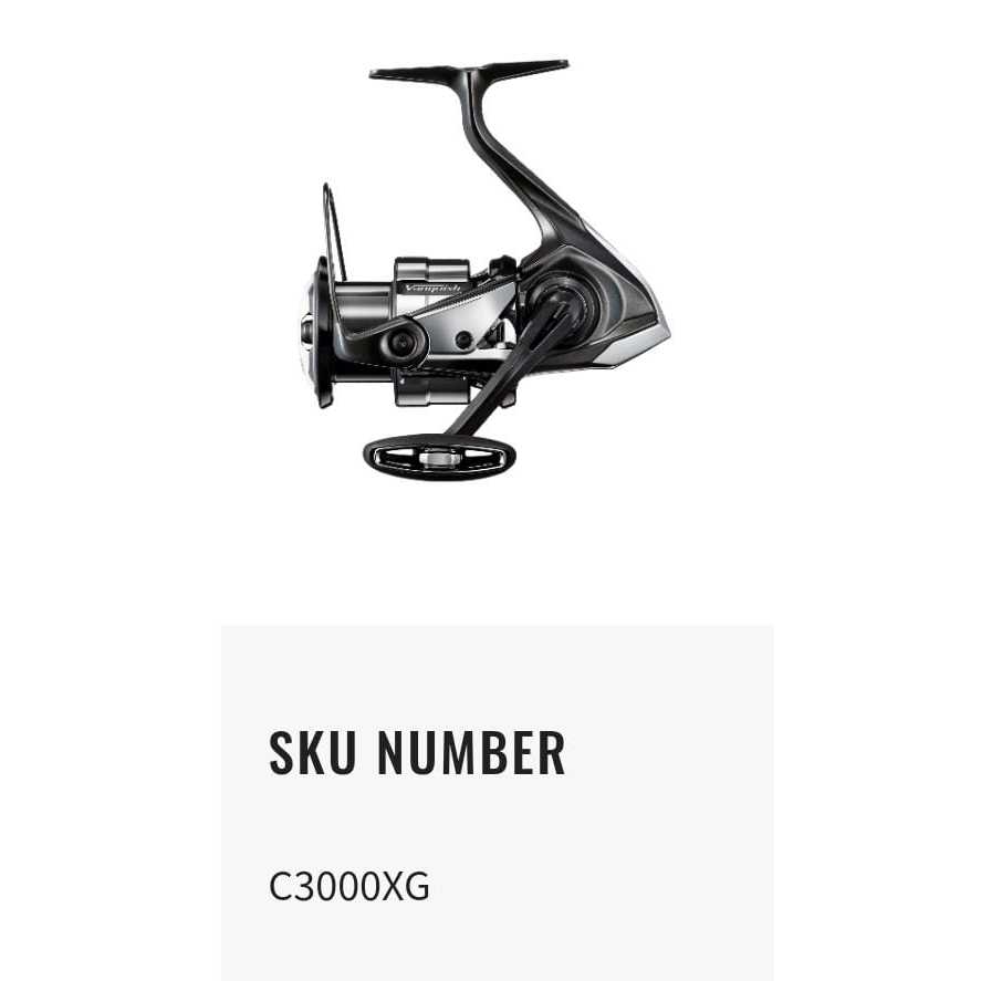 Reel Shimano Vanquish 2023 C3000XG