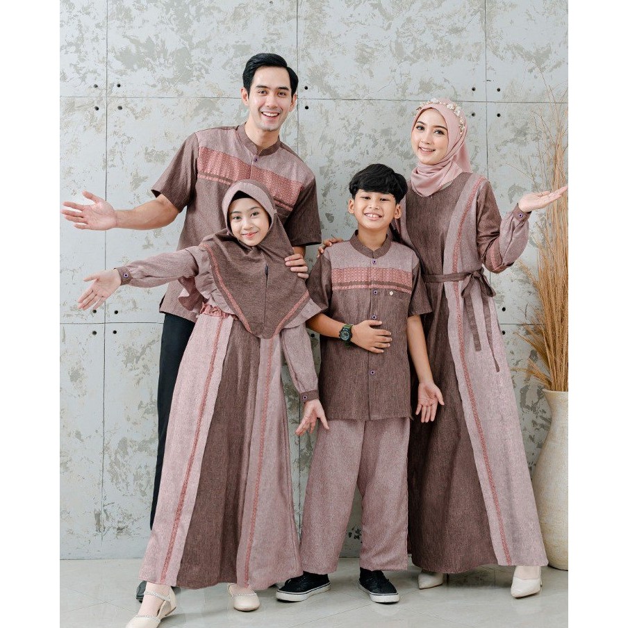 SARIMBIT TERBARU 2024 INDIRA FAMILY RUBY PINK BY SILMI FASHION // SETELAN PAKAIAN SERAGAM KELUARGA H