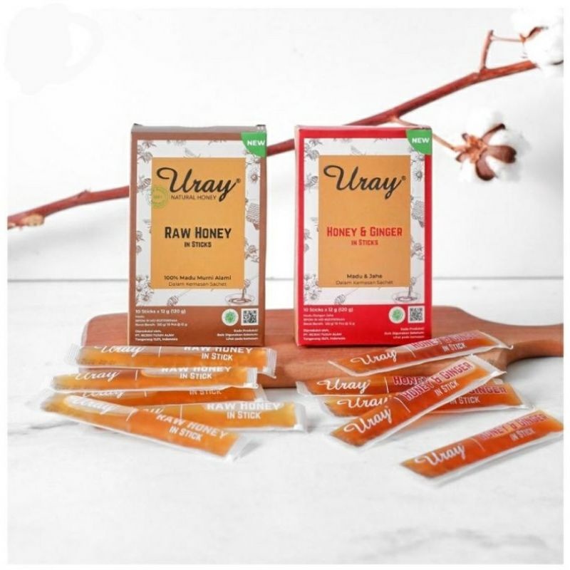 

Madu Uray In stick (Raw Honey / Honey & Ginger)