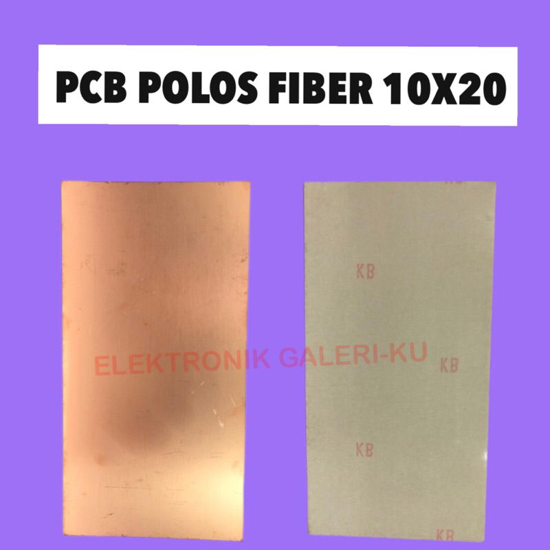 PCB POLOS FIBER 10X20