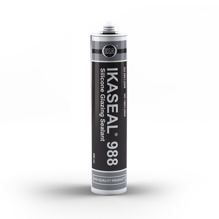 Lem Kaca Sealant Silikon Botol 300ml Bai Yun SS850 Abu abu / Grey / Hitam / Black / Bening / Clear /