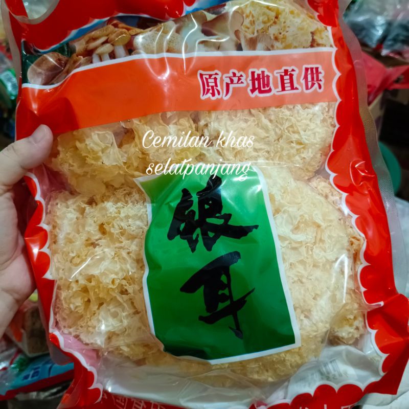 

Jamur Putih/Jamur Salju/Pe Bok Ni 100Gram