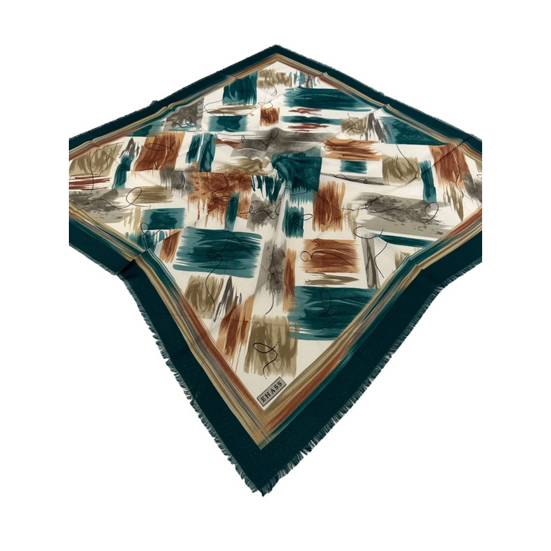 Turan Hijab Turki Flam Katun fr67