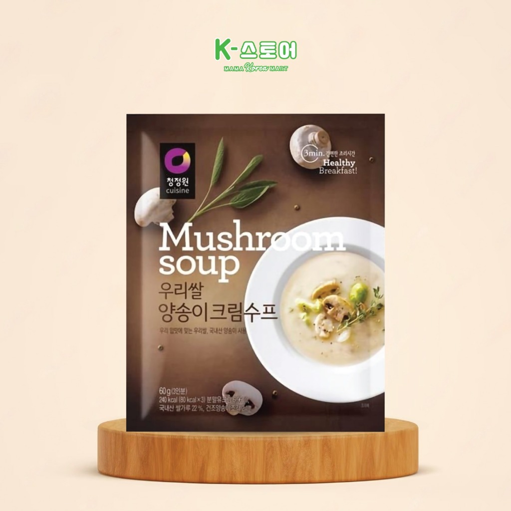 

MUSHROOM SOUP 60G/SUP INSTAN JAMUR 60G