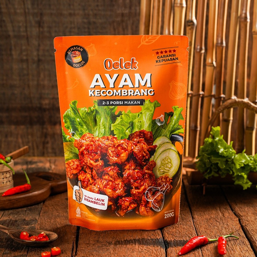 

Ayam Kecombrang Oelek / Lauk Ayam Kecombrang / Lauk Siap Saji