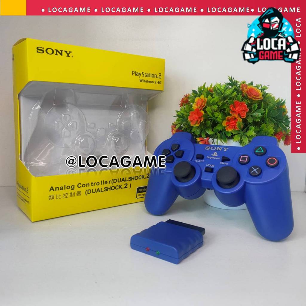 STIK STICK PS2 WIRELESS TANPA KABEL