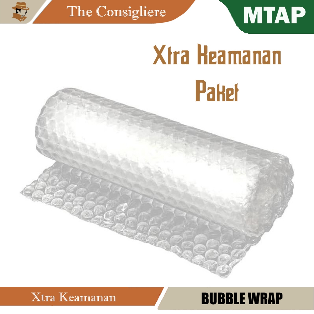 

Tambahan Packing Bubble Wrap untuk Xtra Keamanan paket