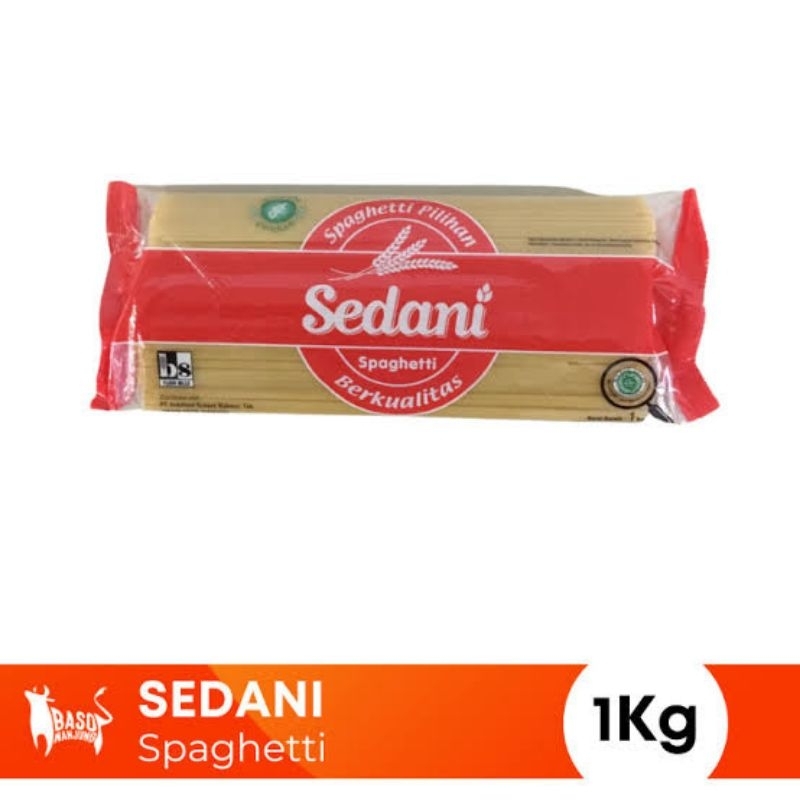 

SEDANI SPAGHETTI SPAGHETI SPAGETI 1KG 1KILO 1 KG KILO NOODLE MIE MI PASTA BAHAN BERKUALITAS ENAK LEZAT AL DENTE ITALIAN FOOD CUISINE RESTAURANT RESTORAN CAFE ORIGINAL ASLI HALAL TERMURAH TERLARIS ENAK KENYAL SEMOLIA GANDUM WHEAT GLUTEN READY TO COOK