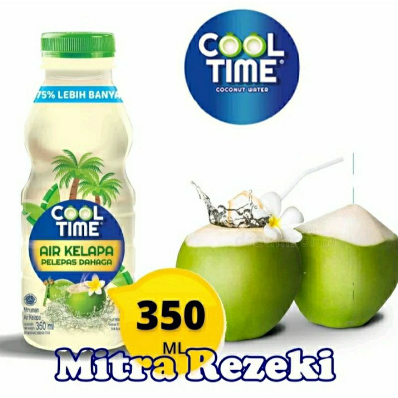 

COOL TIME COCONUT WATER 350ML / MINUMAN BOTOL RASA AIR KELAPA