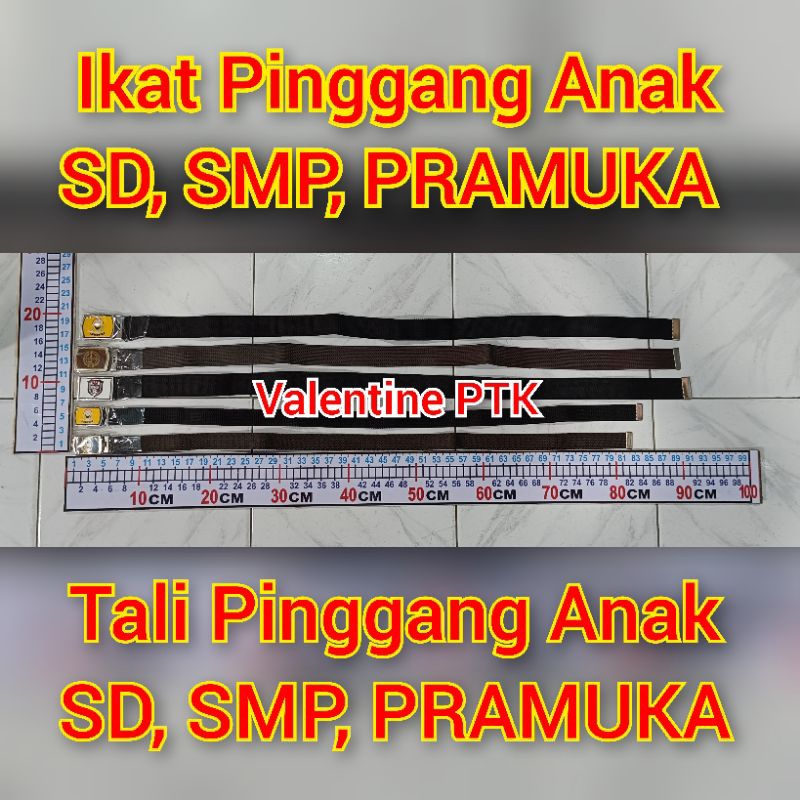 Ikat pinggang Anak Sekolah SD SMP PRAMUKA | Tali Pinggang Anak Sekolah SD SMP PRAMUKA | Ikat Pinggan