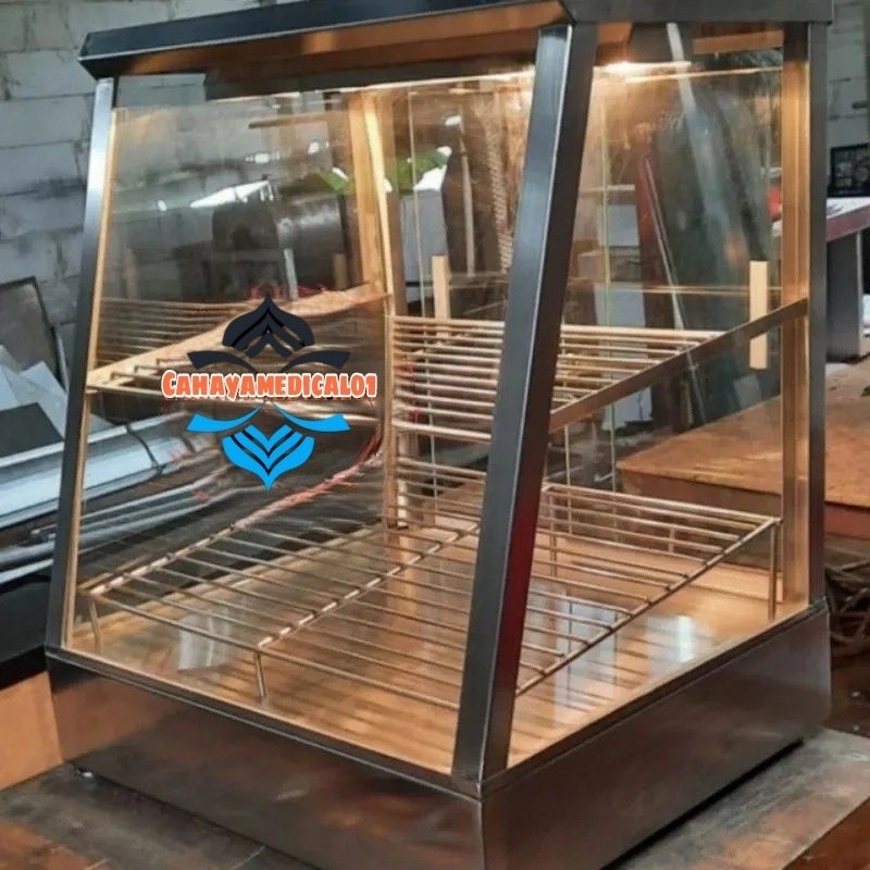 Etalase food warmer / Etalase warmer small / Food warmer display / Food warmer Stainless / Food warm