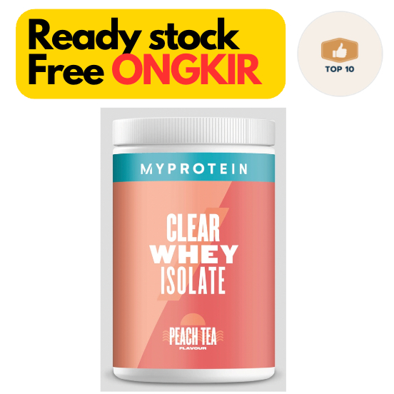 Myprotein Clear Whey Isolate Protein Powder 20 Servings PEACH TEA