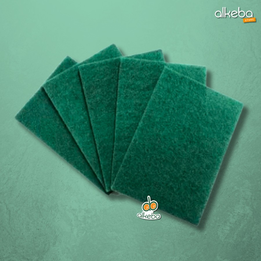 Sabut Hijau Susemi Isi 12 Lembar Tapas Alat Bantu Pembersih Serbaguna