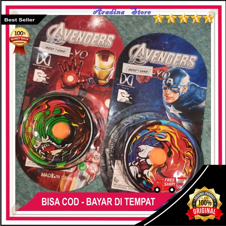 Mainan Yoyo Murah Metal Avenger Anak Blazing Teens Mainan Anak 2 3 4 5 6 7 Tahun Anak Laki Edukasi