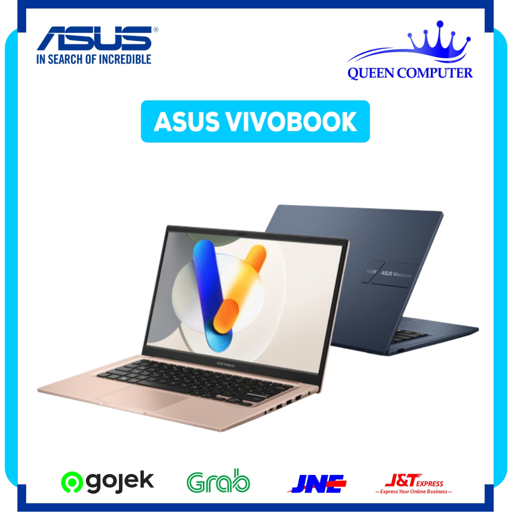Laptop ASUS Vivobook Core i5 1235U 8GB 512GB W11 OHS Garansi 2Y