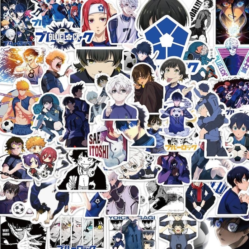 

(40 PCS) Sticker Anime Blue Lock