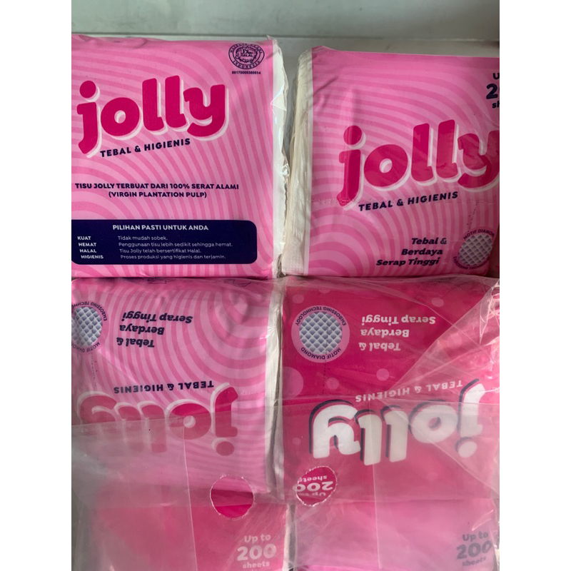 Tisu Jolly 90 gram / Tissue Jolly kecil