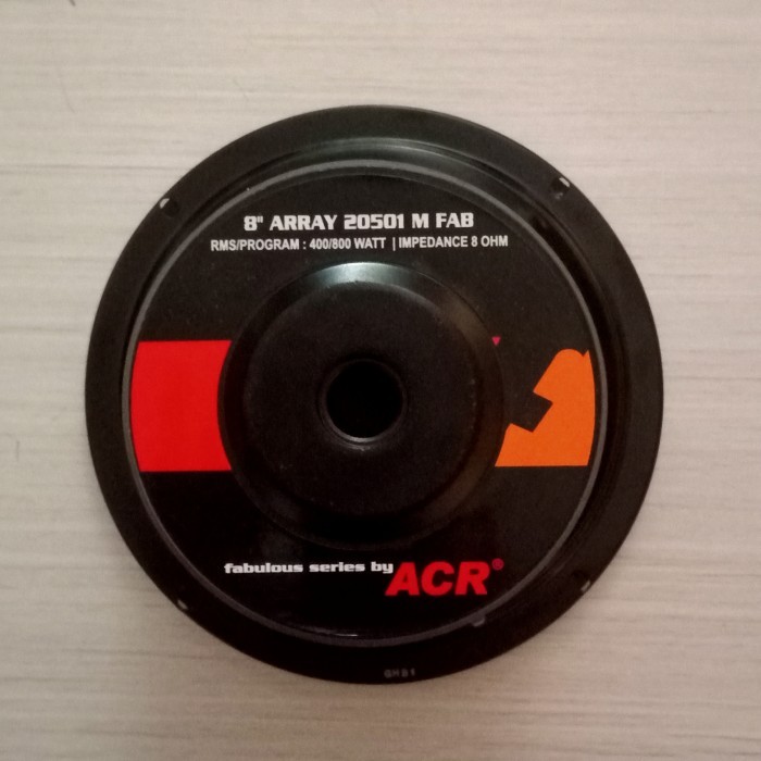 SPEAKER FABULOUS 8 INCH ARRAY 20501 FULL MIDDLE BODY