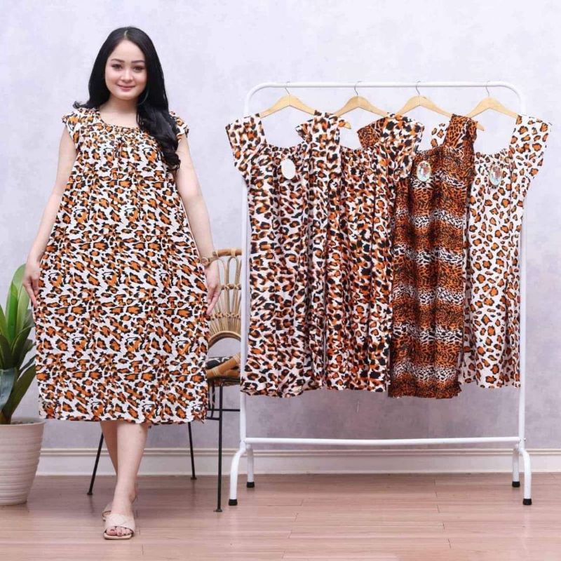 Daster Yukensi Wanita Bahan Rayon Motof Cantik