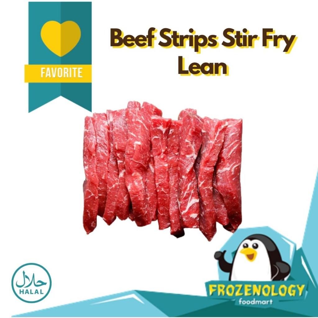 

Beef Strips Stir Fry Lean | Daging Sapi Potong Tumis / Teriyaki - 500g