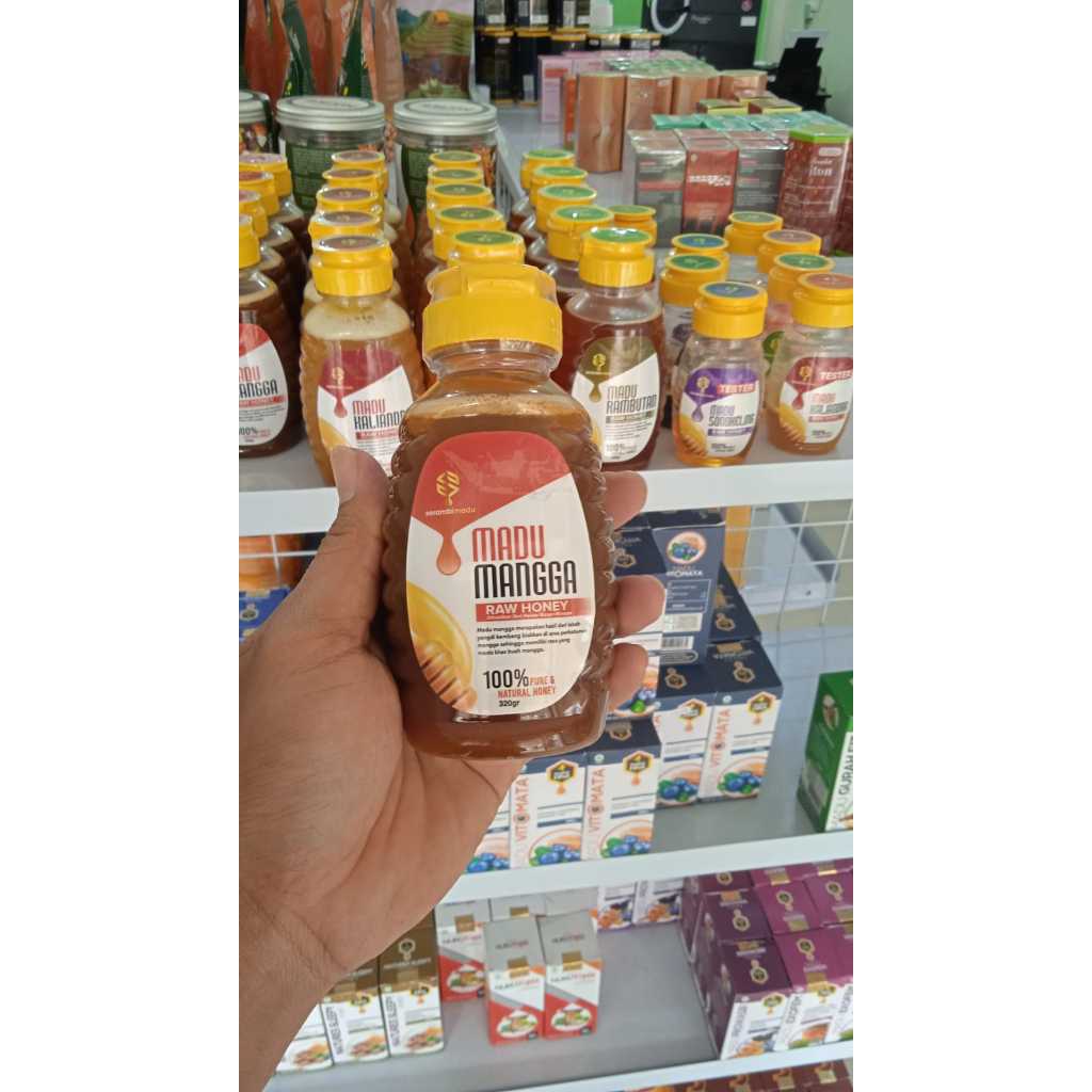 

Madu Mangga Madu Murni Asli Original Raw Honey Pure Natural Honey 320G