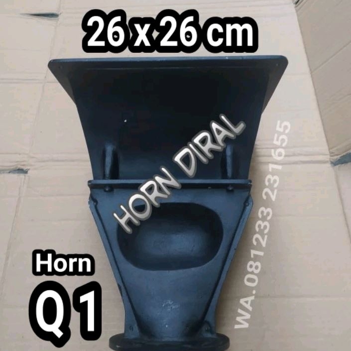 Corong Tweter Q1 26x26 DIRAL - Horn Tweteer twiter Driver Speaker