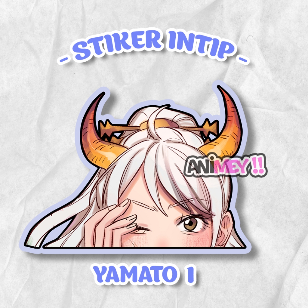 

Stiker Intip Yamato / Sticker Anime Waterproof