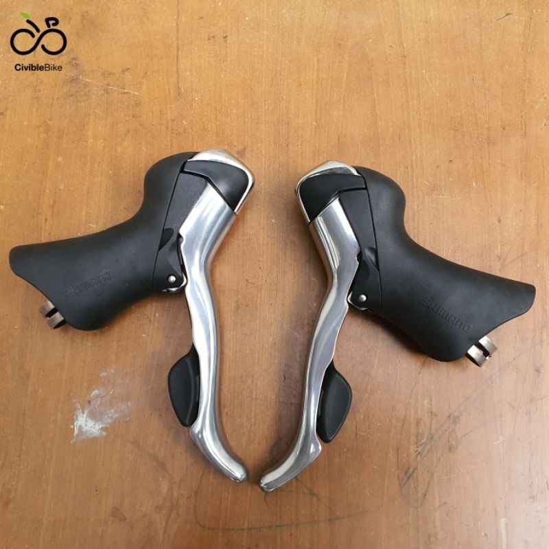 Brifter Shimano Tiagra 4500 2 x 9 Speed Roadbike Vintage Gravel Randoneur