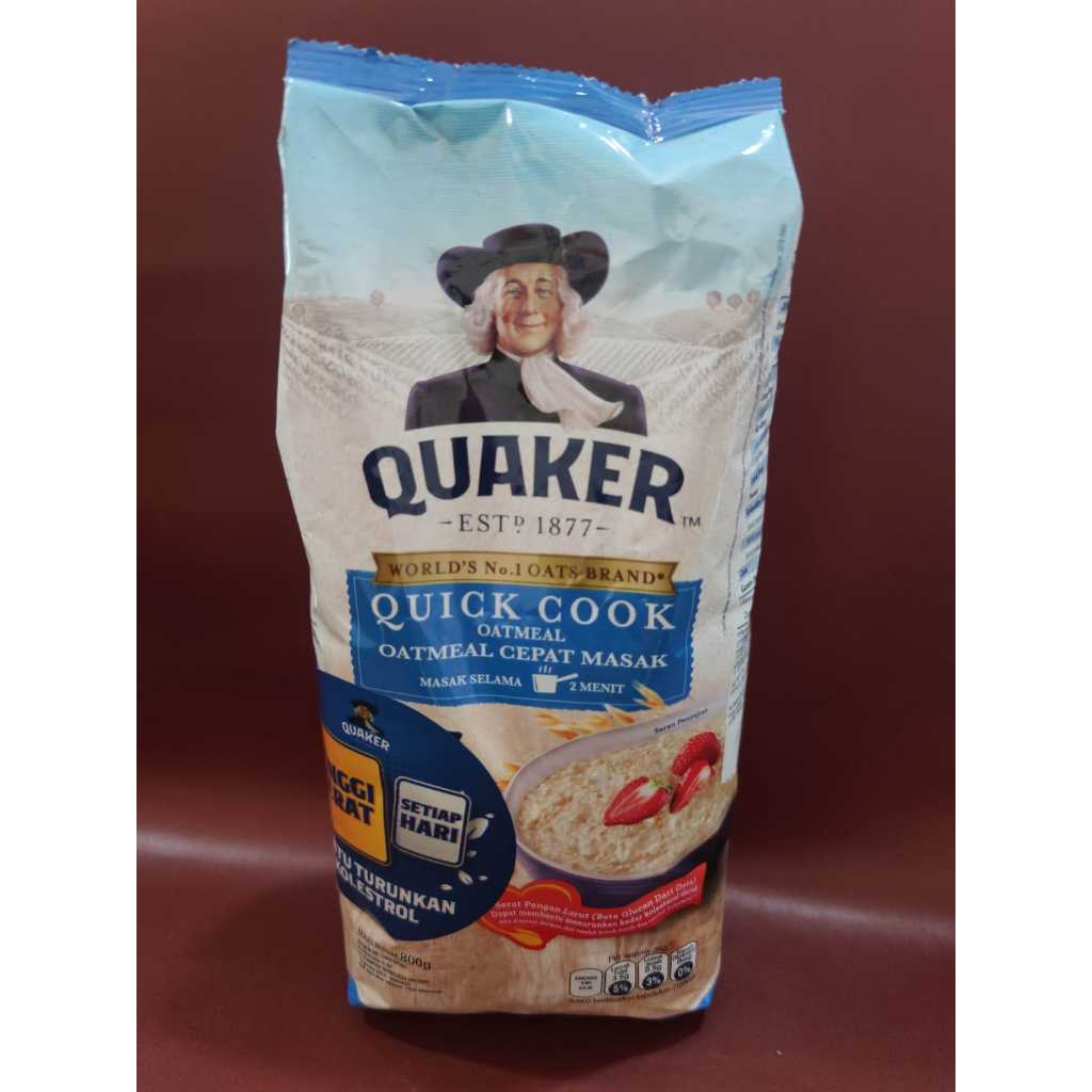 

Quaker Quick Cook 800gr - Oatmeal Cepat Masak