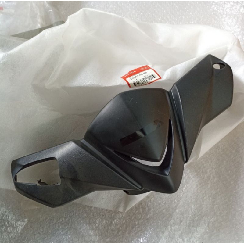 COVER BATOK STANG STIR DEPAN HONDA BLADE 110  OLD LAMA HITAM ORI AHM 53205KWB640FMB